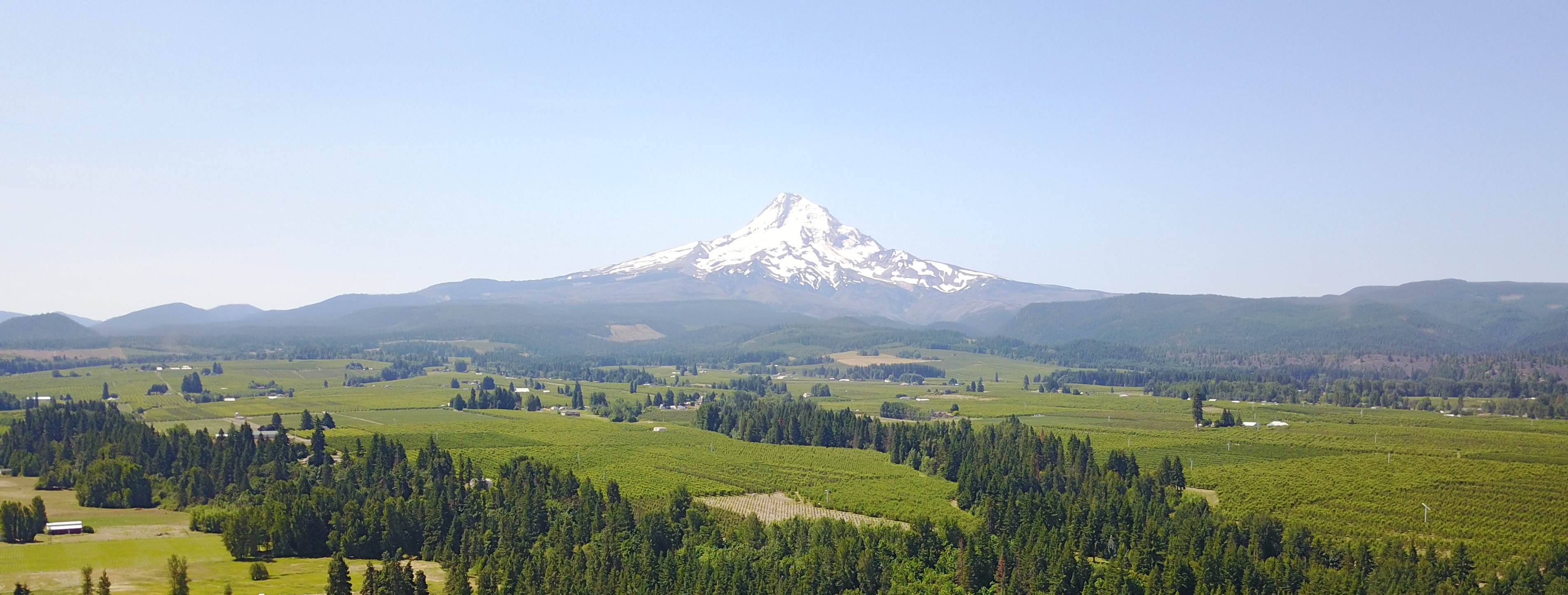 View of the mountains