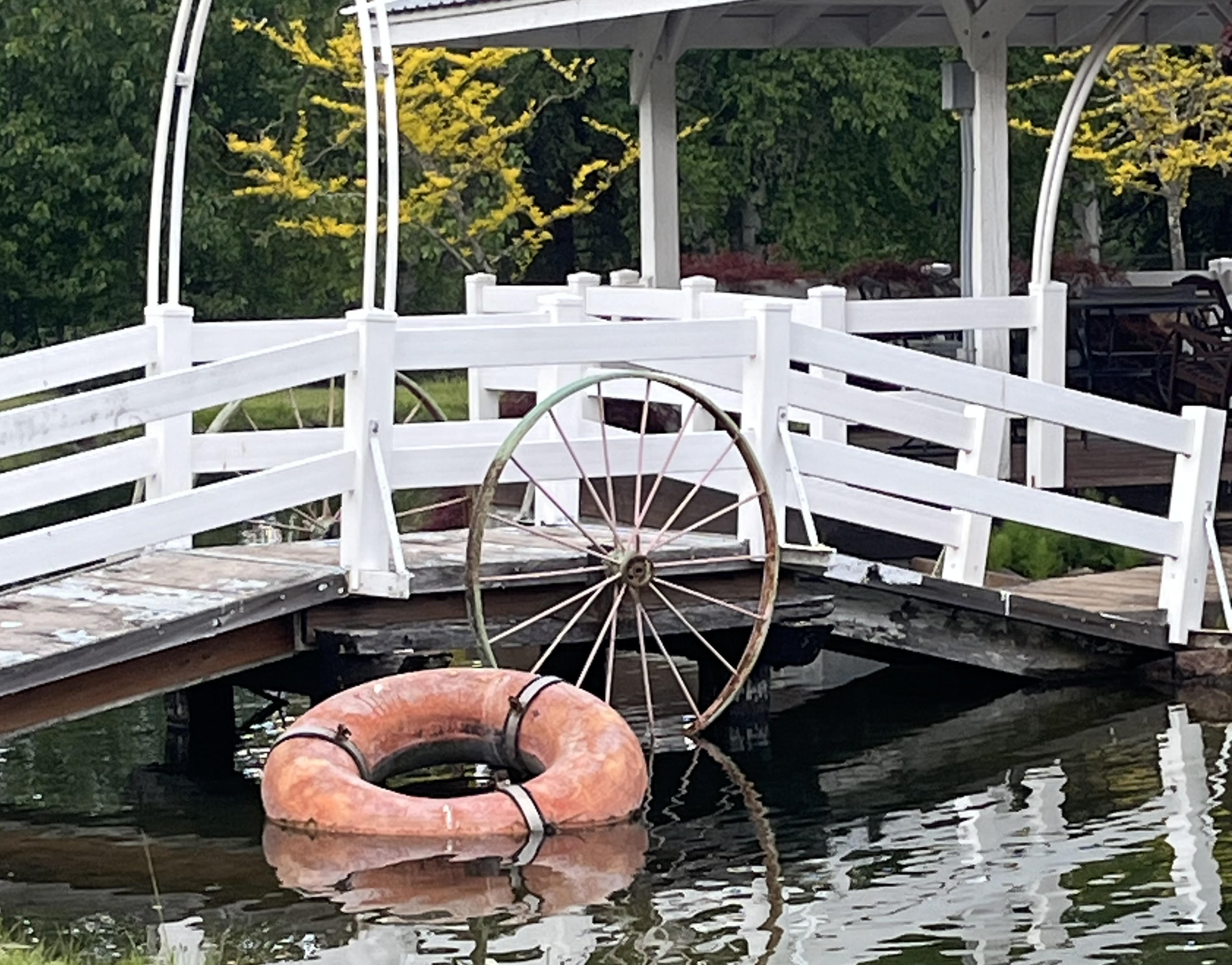 Bridge over the pond